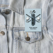 Aangepaste tekst & kleur Golf Button (Insitu)