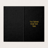 Aangepaste tekst kleurrijke Jazz Player Kaart (Binnenkant ongevouwen)