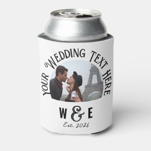 Aangepaste  tekst Koelbox bruiloft gunsten Blikjeskoeler (Blikje Achterkant)