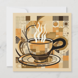 Aangepaste tekst koffie