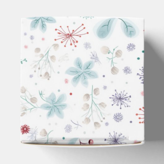 Aangepaste tekst Kruimelig Kerst Rally Gingerbread Bedankdoosjes (Bovenkant)