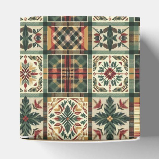 Aangepaste tekst Kruimelig Kerst Rally Gingerbread Bedankdoosjes (Bovenkant)