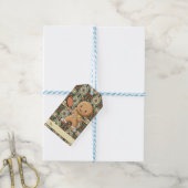 Aangepaste tekst Kruimelig Kerst Rally Gingerbread Cadeaulabel (Met Touw)