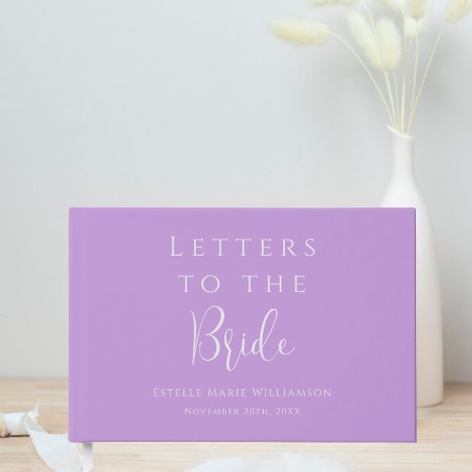 Aangepaste tekst Lavendel Sering Letters to the Br Gastenboek