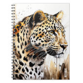 AANGEPASTE TEKST: Leopard Notitieboek Journal (Voorkant)