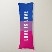 Aangepaste tekst LGBT Regenboog Biseksuele Pride v Lichaamskussen (Voorkant Verticaal)