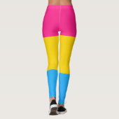 Aangepaste tekst LGBT Regenboog Panseksuele Pride  Leggings (Achterkant)