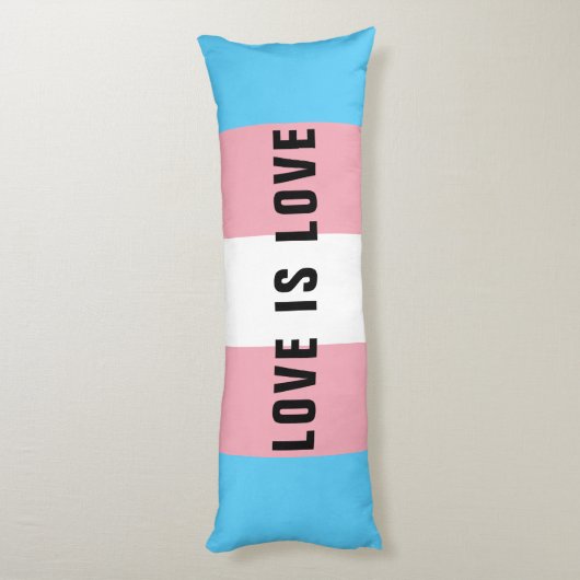 Aangepaste tekst LGBT-regenboogstransplaat Lichaamskussen (Achterkant (Verticaal))