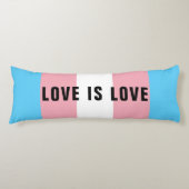 Aangepaste tekst LGBT-regenboogstransplaat Lichaamskussen (Voorkant)