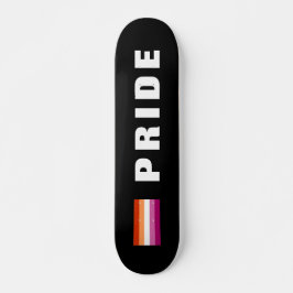Aangepaste tekst LGBTQ regenboog Lesbische Pride V Persoonlijk Skateboard