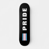 Aangepaste tekst LGBTQ Regenboog Trangender Pride  Persoonlijk Skateboard (Voorkant)