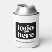 Aangepaste tekst logo merk koelers blikjeskoeler (Blikje Voorkant)