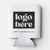 Aangepaste tekst logo merk koelers blikjeskoeler (Achterkant)
