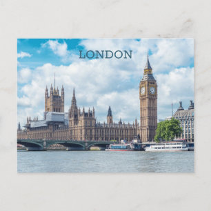 Aangepaste tekst Londen Briefkaart