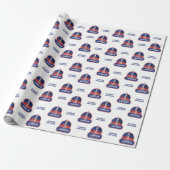 Aangepaste tekst Londen Cadeaupapier (Uitgerold)