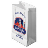 Aangepaste tekst Londen Klein Cadeauzakje (Voorkant Gekanteld)