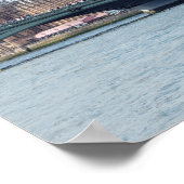 Aangepaste tekst Londen Poster (Hoek)