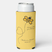 Aangepaste tekst Love Bee Seltzer Blikjeskoeler (Seltzer Achterkant)