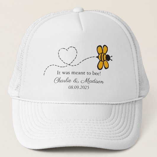 Aangepaste tekst Love Bee Trucker Pet (Voorkant)