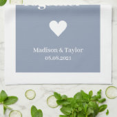 Aangepaste tekst LOVE keukenhanddoek (Gevouwen)