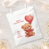 Aangepaste tekst Love Teddy Bedankzakje (Geknipt)