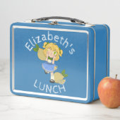 Aangepaste Tekst Lunchbox met Lemon Chibi (In situ)