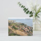 Aangepaste tekst Madeira Portugal Briefkaart (Staand voorkant)