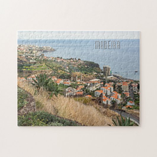 Aangepaste tekst Madeira Portugal Legpuzzel (Horizontaal)