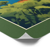 Aangepaste tekst Madeira Portugal Poster (Hoek)