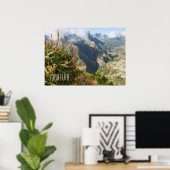 Aangepaste tekst Madeira Portugal Poster (Thuiskantoor)
