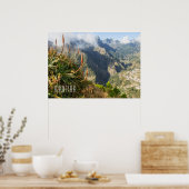 Aangepaste tekst Madeira Portugal Poster (Keuken)