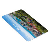 Aangepaste tekst Malaga Spanje Gebied Foto Magneet (Rechterzijde)