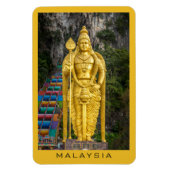 Aangepaste tekst Maleisië Magneet (Verticaal)