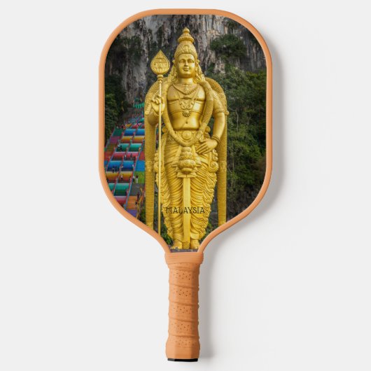 Aangepaste tekst Maleisië Pickleball Paddle (Achterkant)