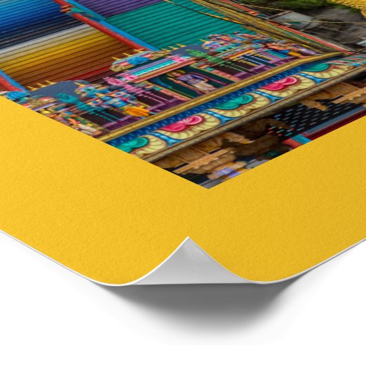 Aangepaste tekst Maleisië Poster (Hoek)