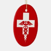 Aangepaste tekst Medisch Professioneel ornament (Rechts)