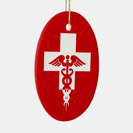 Aangepaste tekst Medisch Professioneel ornament (Rechts)