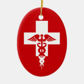 Aangepaste tekst Medisch Professioneel ornament (Voorkant)