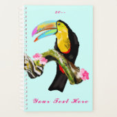 Aangepaste tekst met touchplank voor vogels / Jaar Planner (Voorkant)