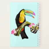 Aangepaste tekst met touchplank voor vogels / Jaar Planner (Achterkant)
