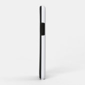 Aangepaste tekst modern design trendy paris zwart  Case-Mate iPhone case (Achterkant/rechts)