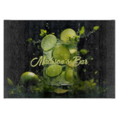 Aangepaste tekst Mojito Cocktail Snijplank (Voorkant)