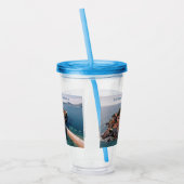 Aangepaste tekst Montenegro Acryl Drinkbeker (Links)