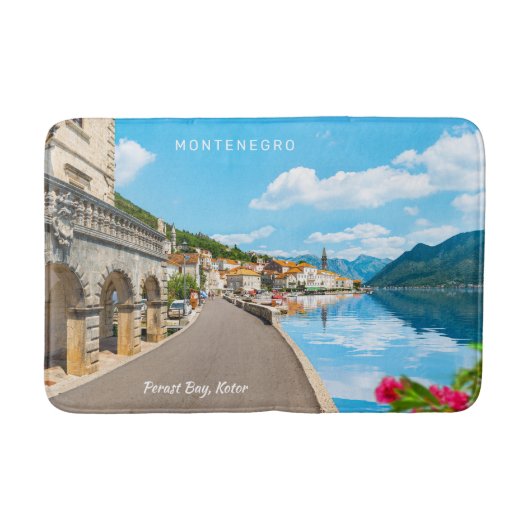 Aangepaste tekst Montenegro Badmat (Voorkant)