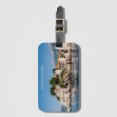 Aangepaste tekst Montenegro Bagagelabel (Voorkant (verticaal))