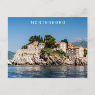 Aangepaste tekst Montenegro Briefkaart