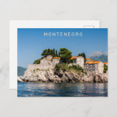 Aangepaste tekst Montenegro Briefkaart (Voorkant / Achterkant)