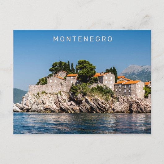 Aangepaste tekst Montenegro Briefkaart (Voorkant)