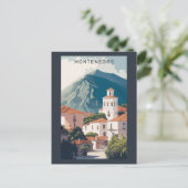 Aangepaste tekst Montenegro Briefkaart (Staand voorkant)