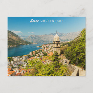 Aangepaste tekst Montenegro Briefkaart